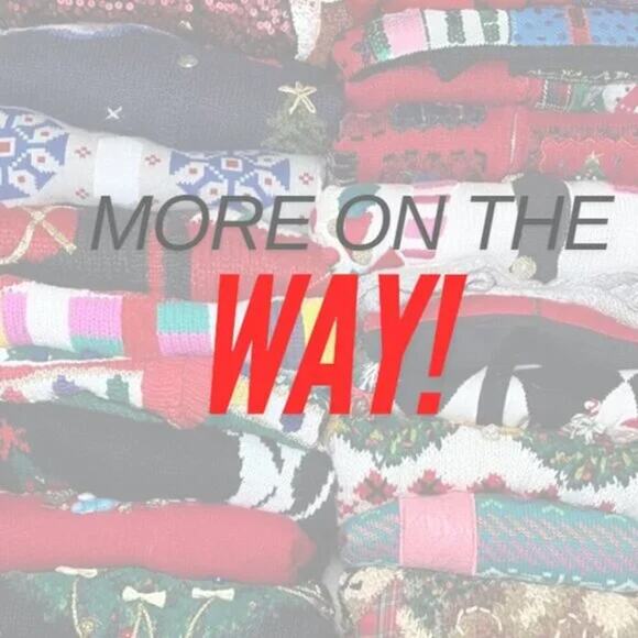 Vintage Womens Tiara Christmas Sweater Medium Oversized Knit Plaid Teddy Bear - Picture 4 of 7